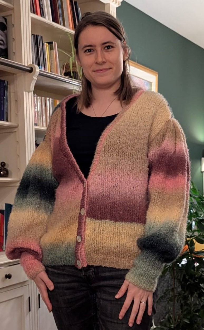 Cardigan from Marcella's yarn