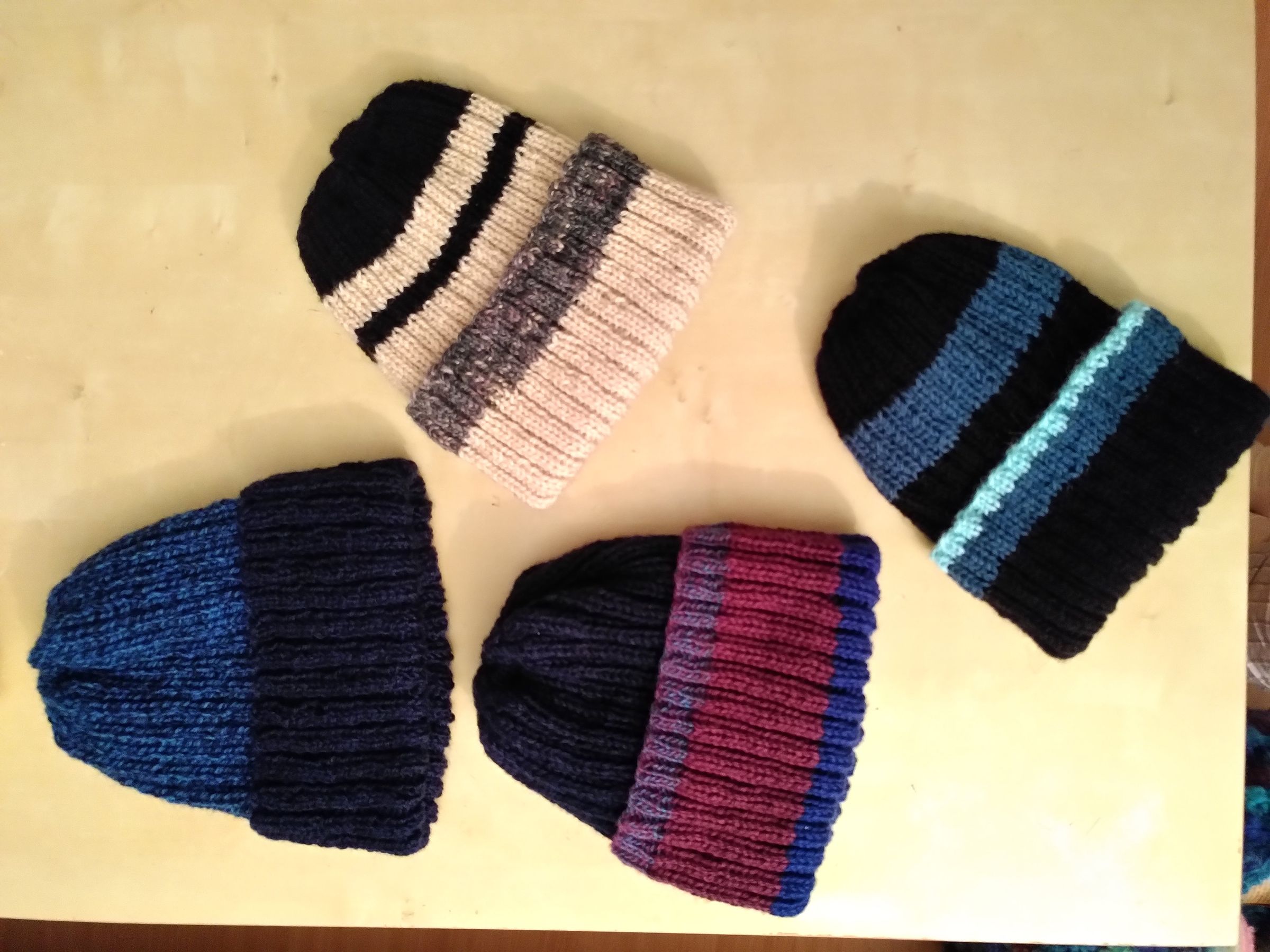 Hats for mission to seafarers