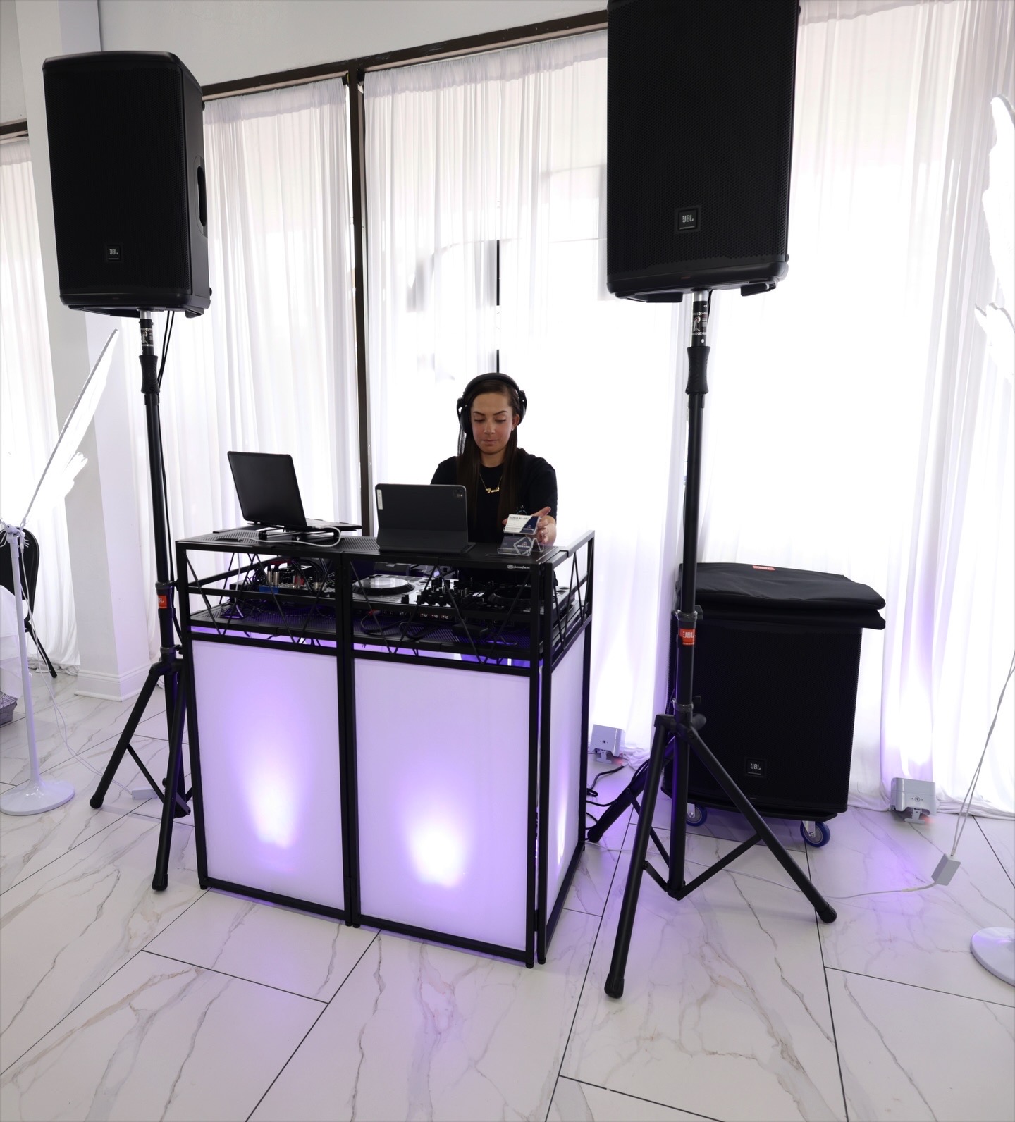 DJ setup