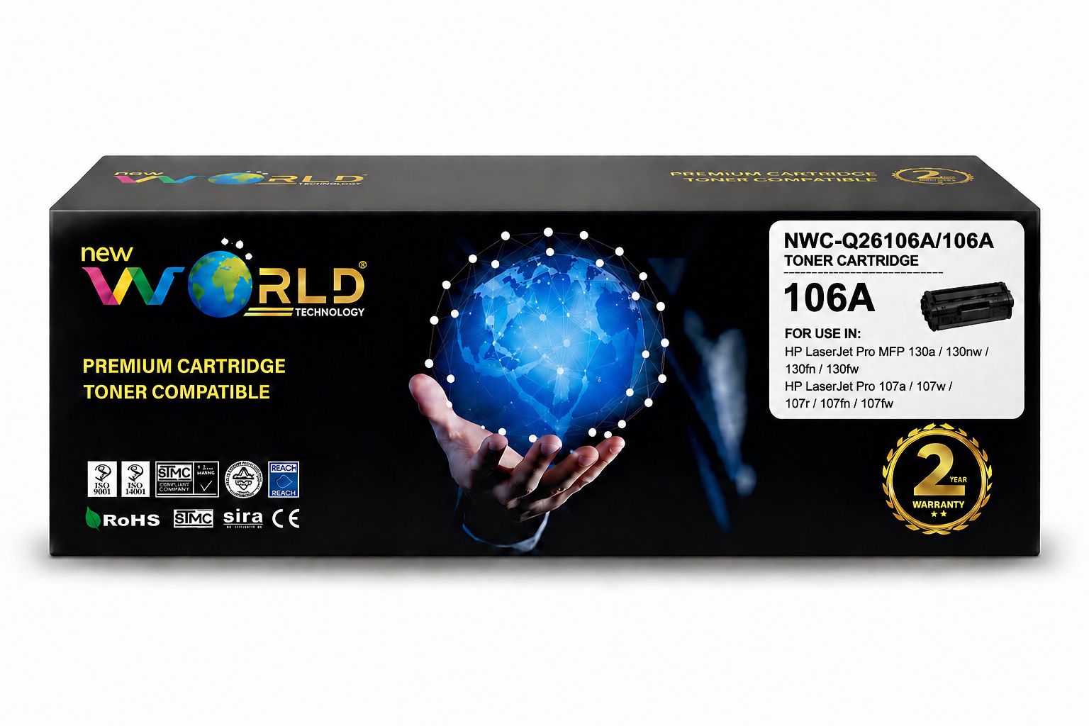 Toner HP 106A (W1106A) – Prix : 150 DH  ✔️ Compatible: HP Laser 107 / 135 / 137   ✔️ Haute qualité   ✔️ Idéal pour bureau    📍 Disponible à Fès   📲 Commander mainten