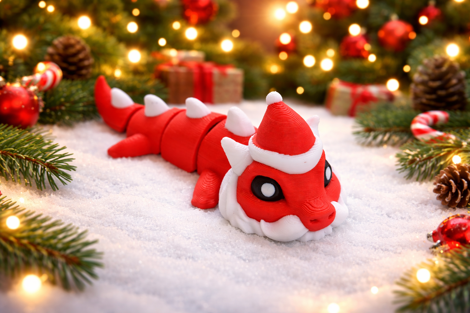 #4 Santa Dragon by Biocraftlab