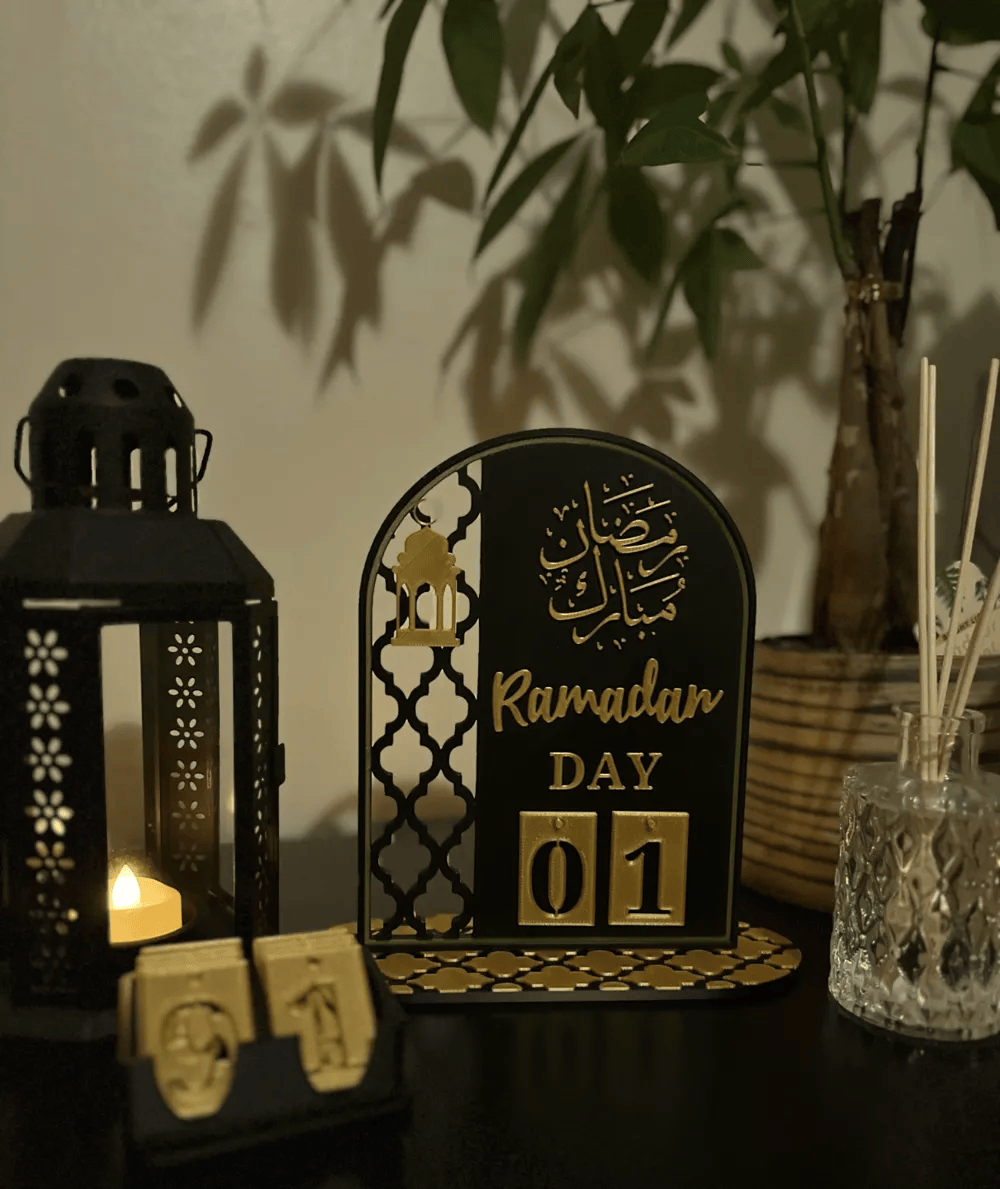 #2.19 Ramadan Mubarak Countdown Calendar by NexoPrint 3D
