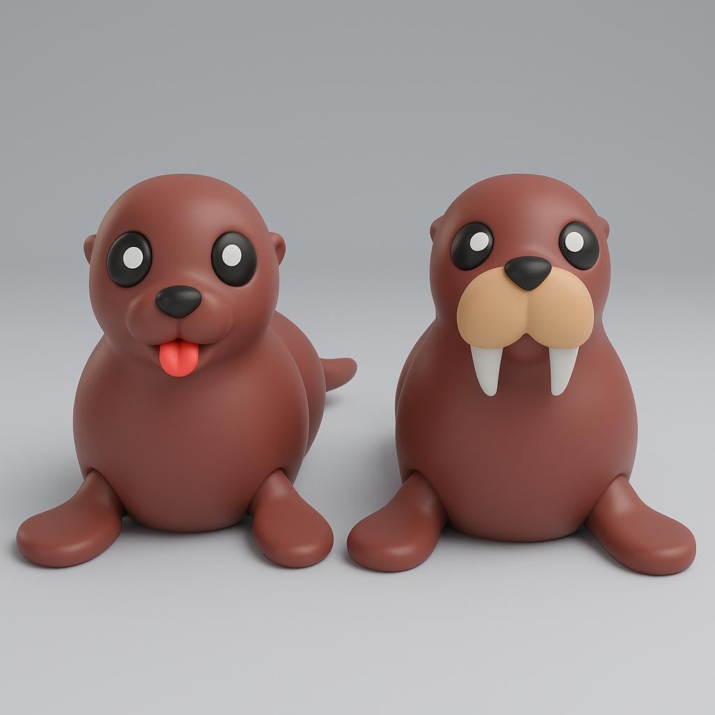 #19 Seal (left) by Biocraftlab