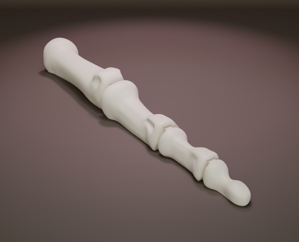 #32 Skeletal Finger by Biocraftlab