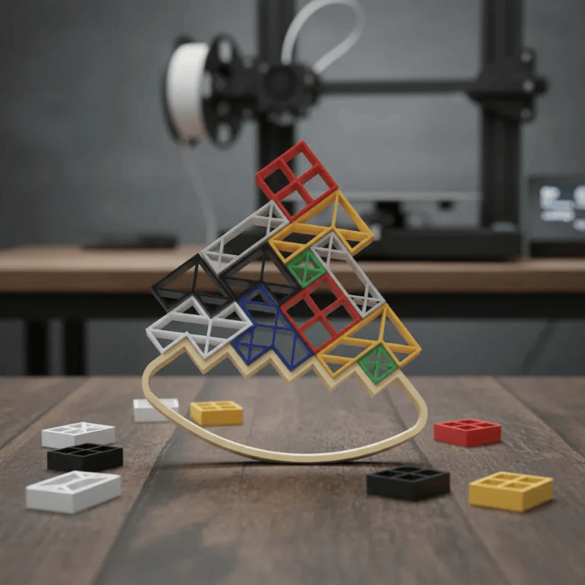 #9.1 Balancing Puzzle by "quibeck"