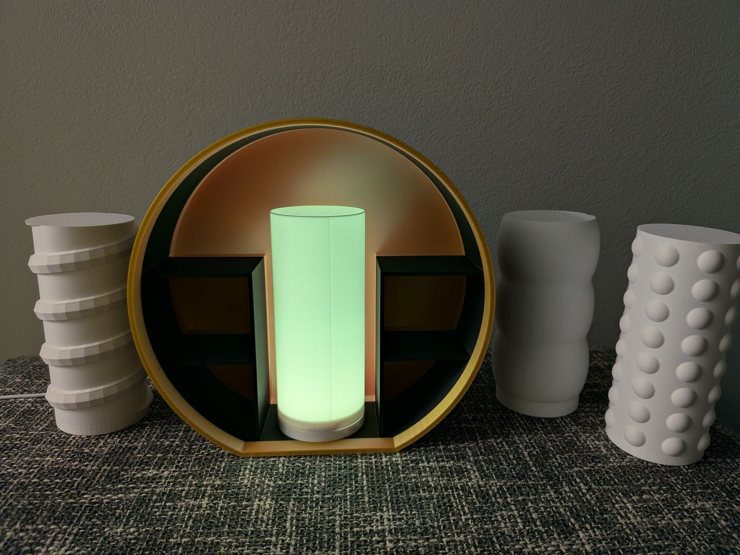 #2.2 Full Moon Shelf - Left Facing by MarSar Unity (lamp not included)