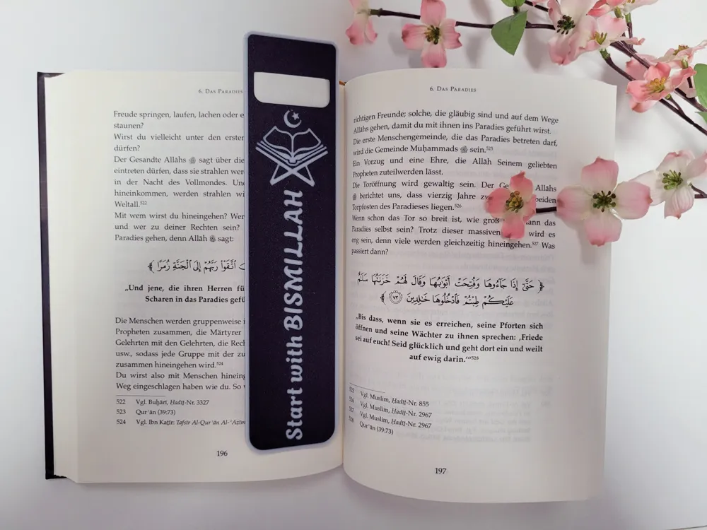 #6.2 Bismillah Bookmark by ASdesignSA