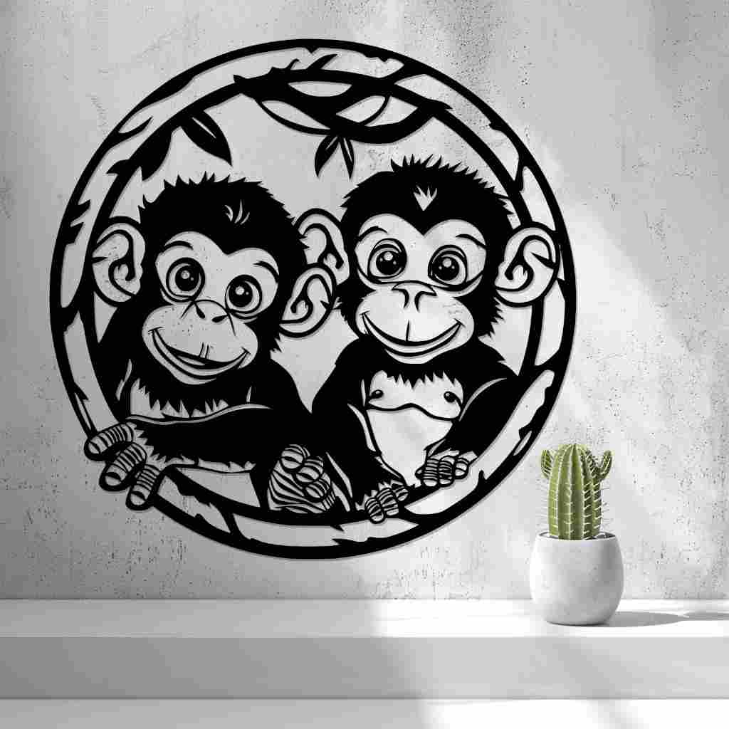 #15 Monkeys by 2D Arts