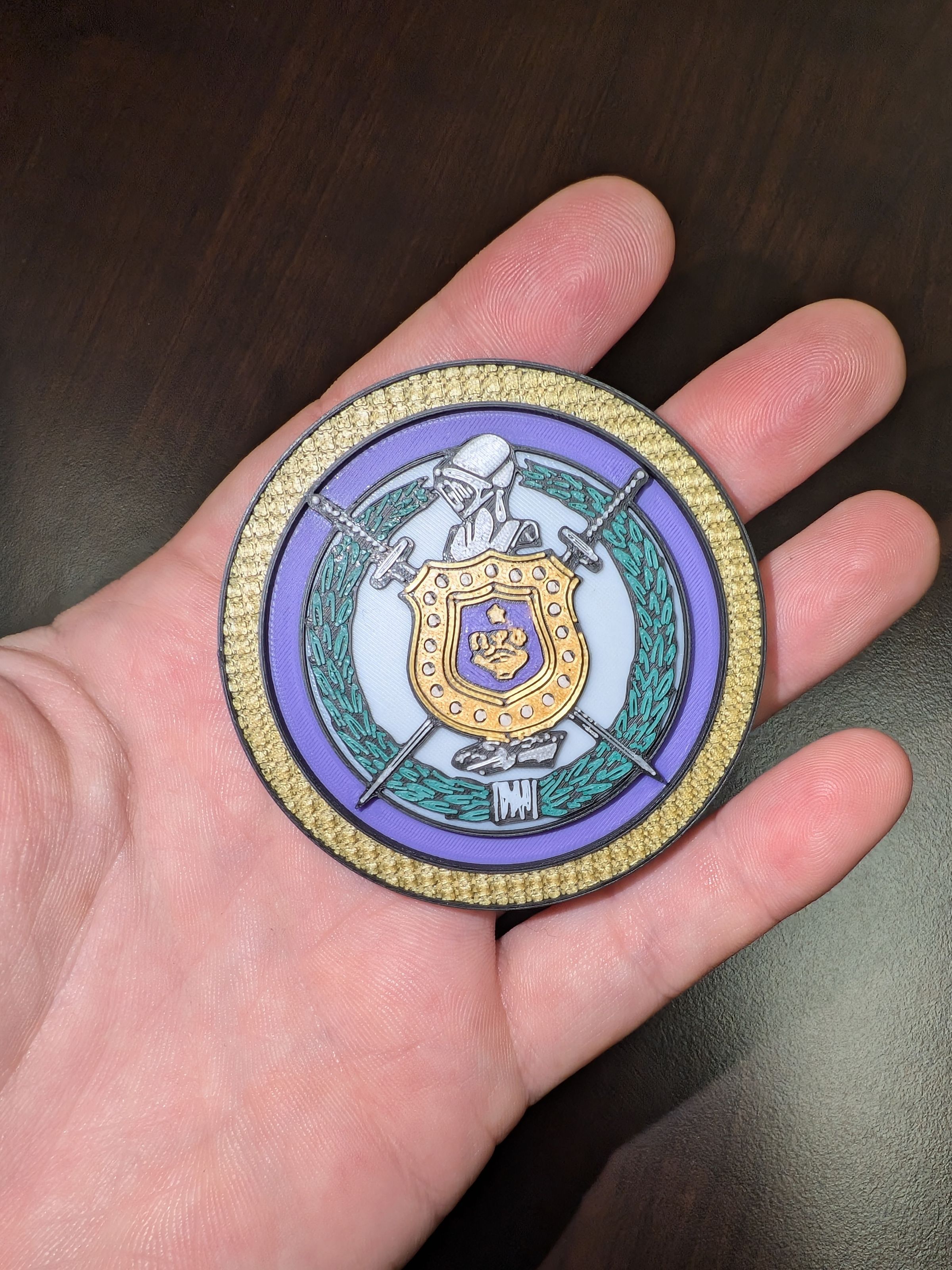 #11 Fraternity Challenge Coin by MarSarUnity