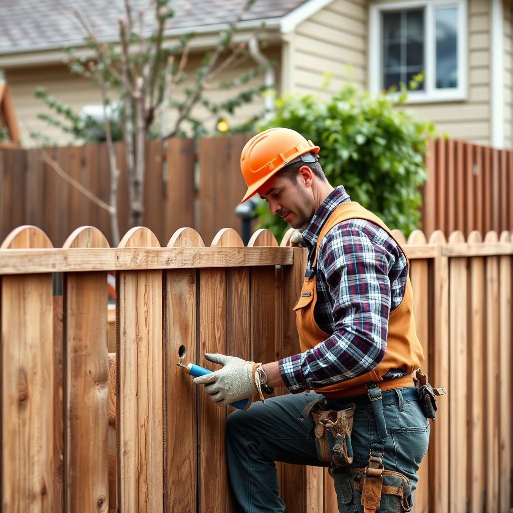 Fences: Enhance your privacy and yard aesthetics with durable and attractive fencing options.