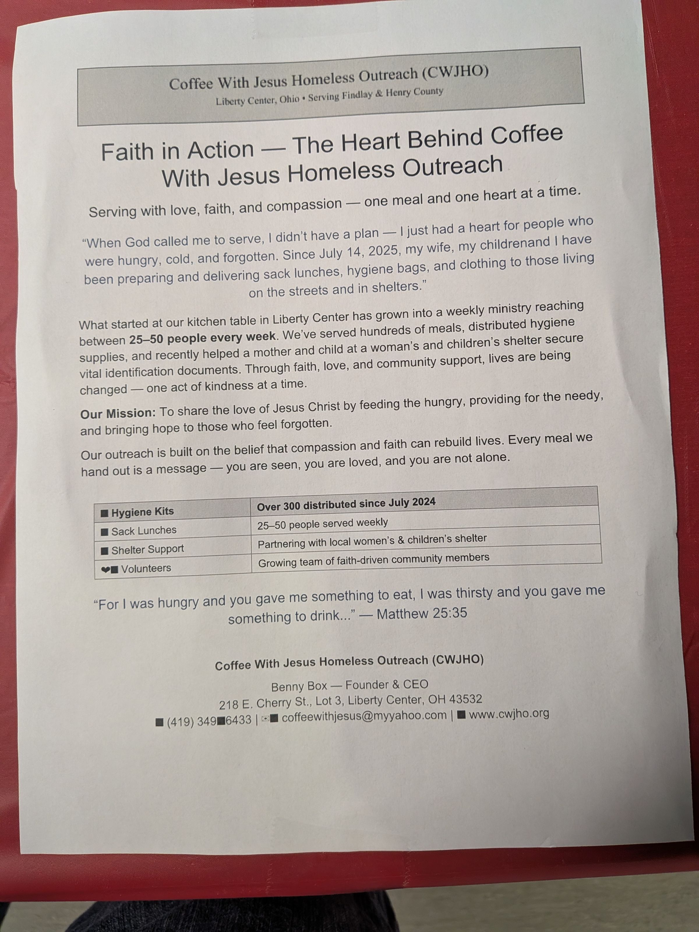 Coffee With Jesus's image