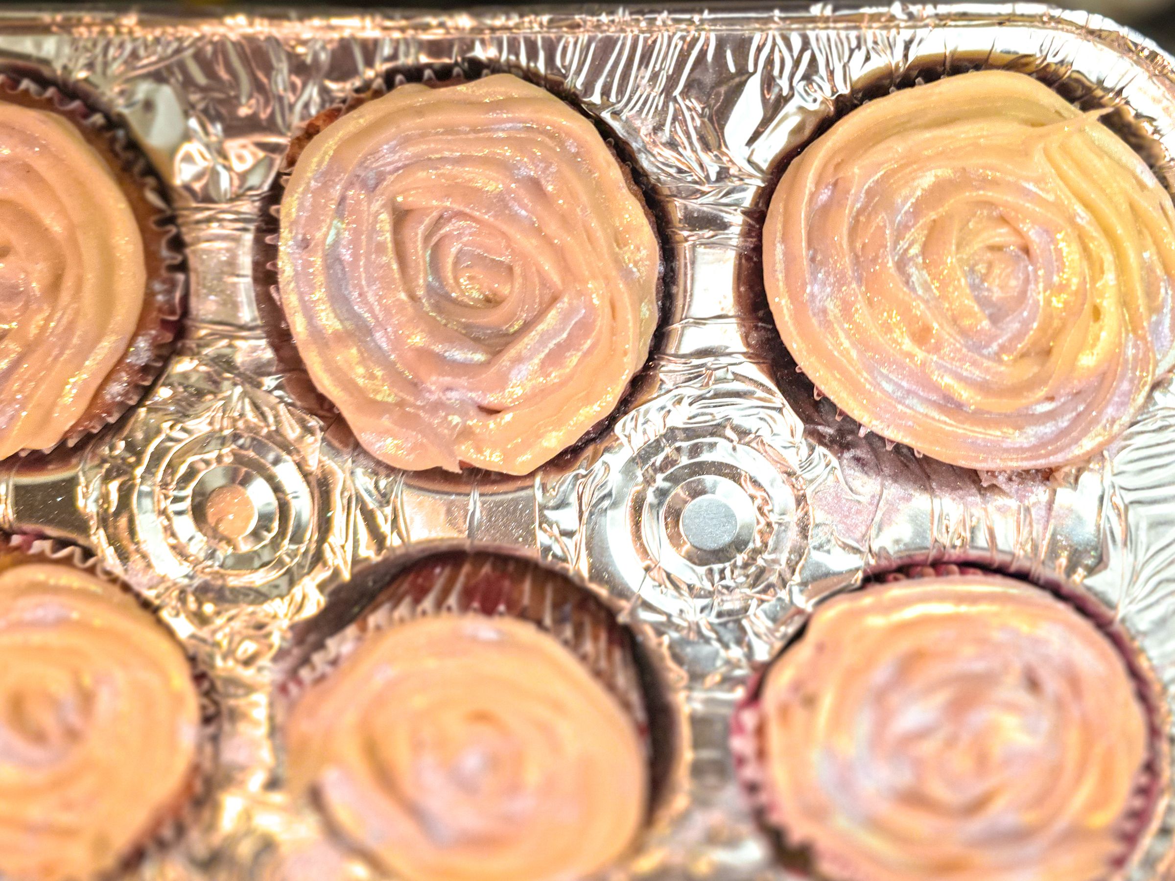 Zero sugar 1 carb vanilla cupcakes 