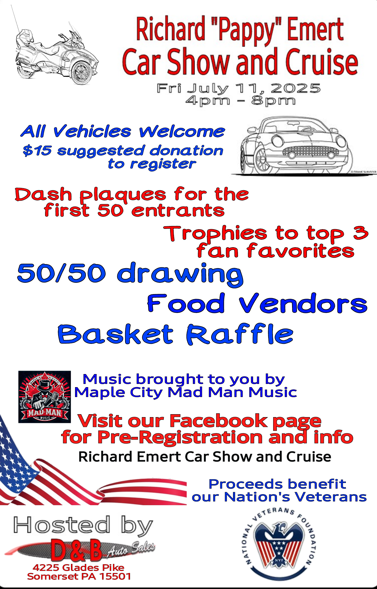 Richard "Pappy" Emert Car Show's image