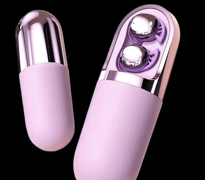 Bluetooth headset / highpowered bullet which is the ear bud case