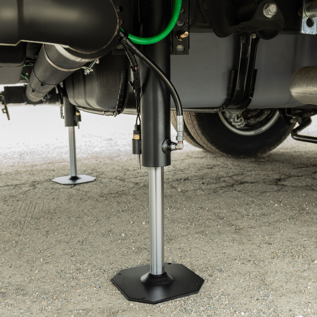 RV leveling systems