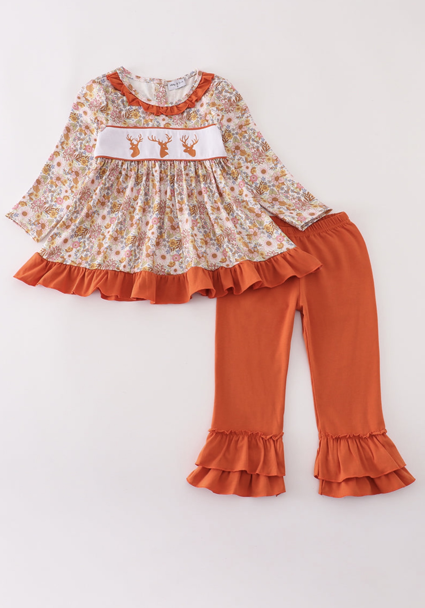 Autumn Deer Ruffle Set