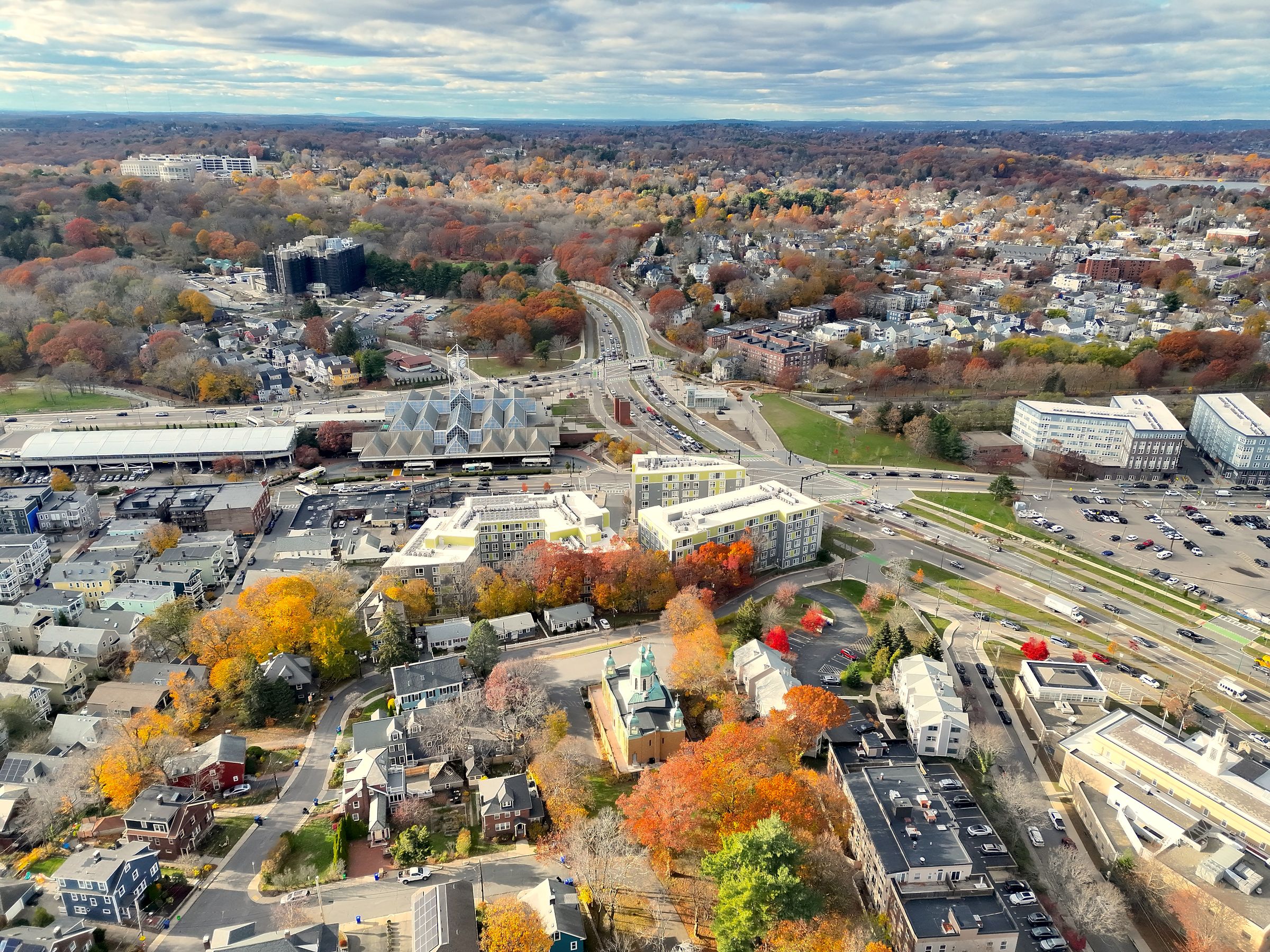 Forest Hills Commuter Rail Station, Boston, MA