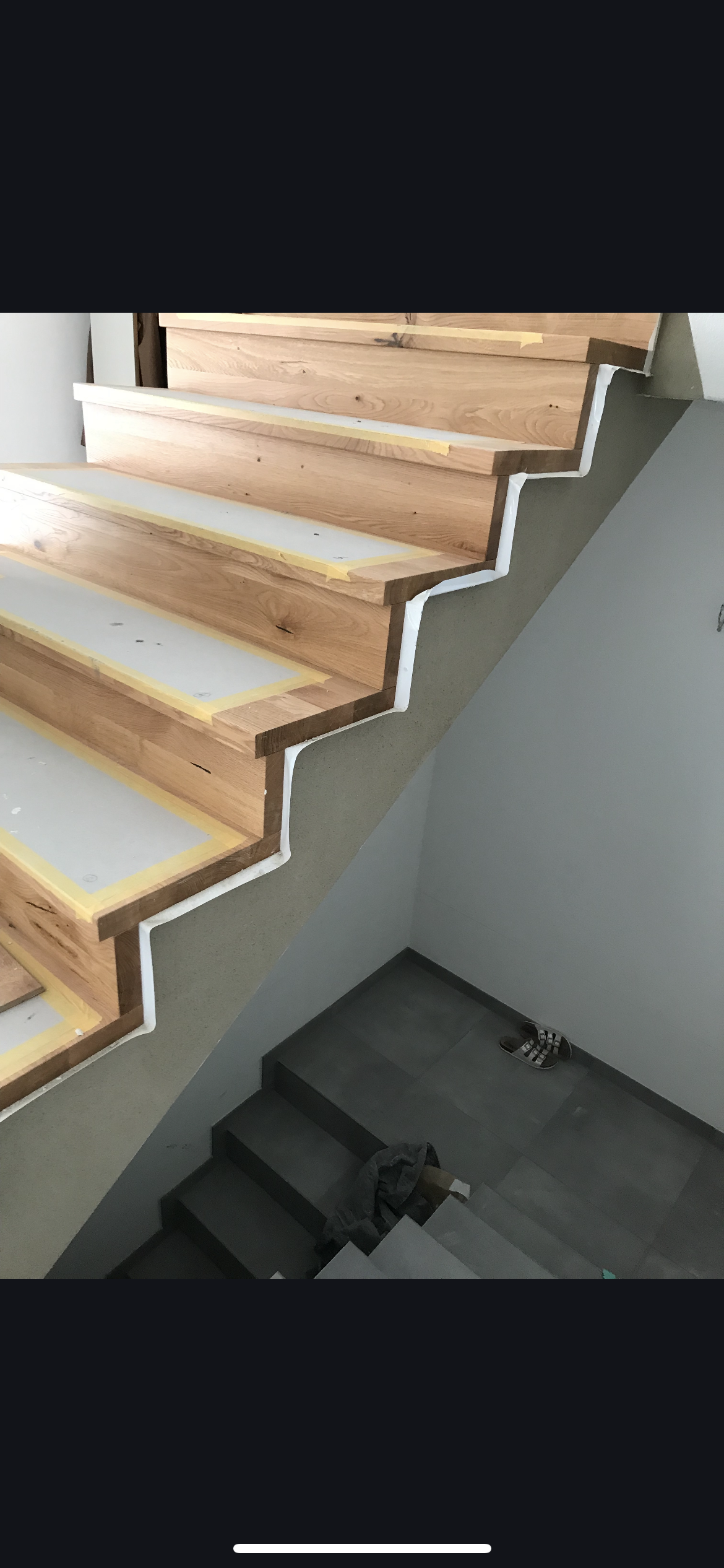 TREPPENWANGEN VERPUTZEN