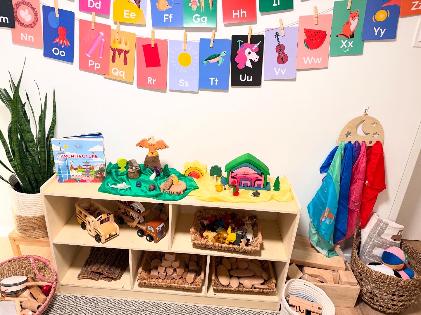 Seasonal, Small world Play and Block Area
