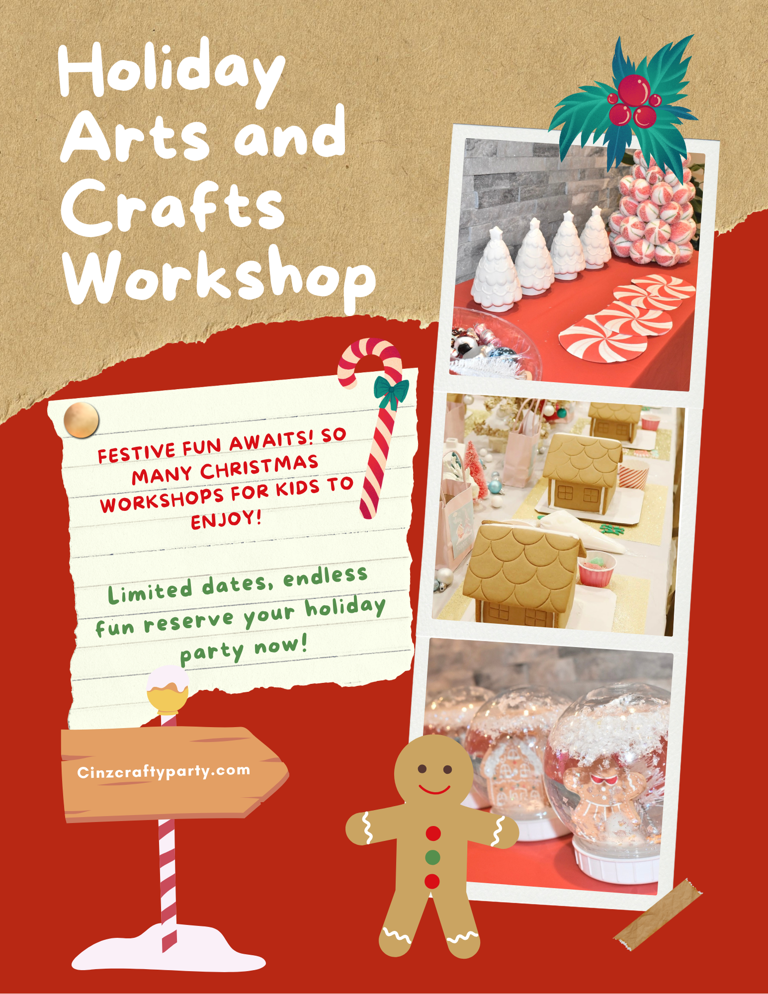 Cinzcraftyparty.com's image