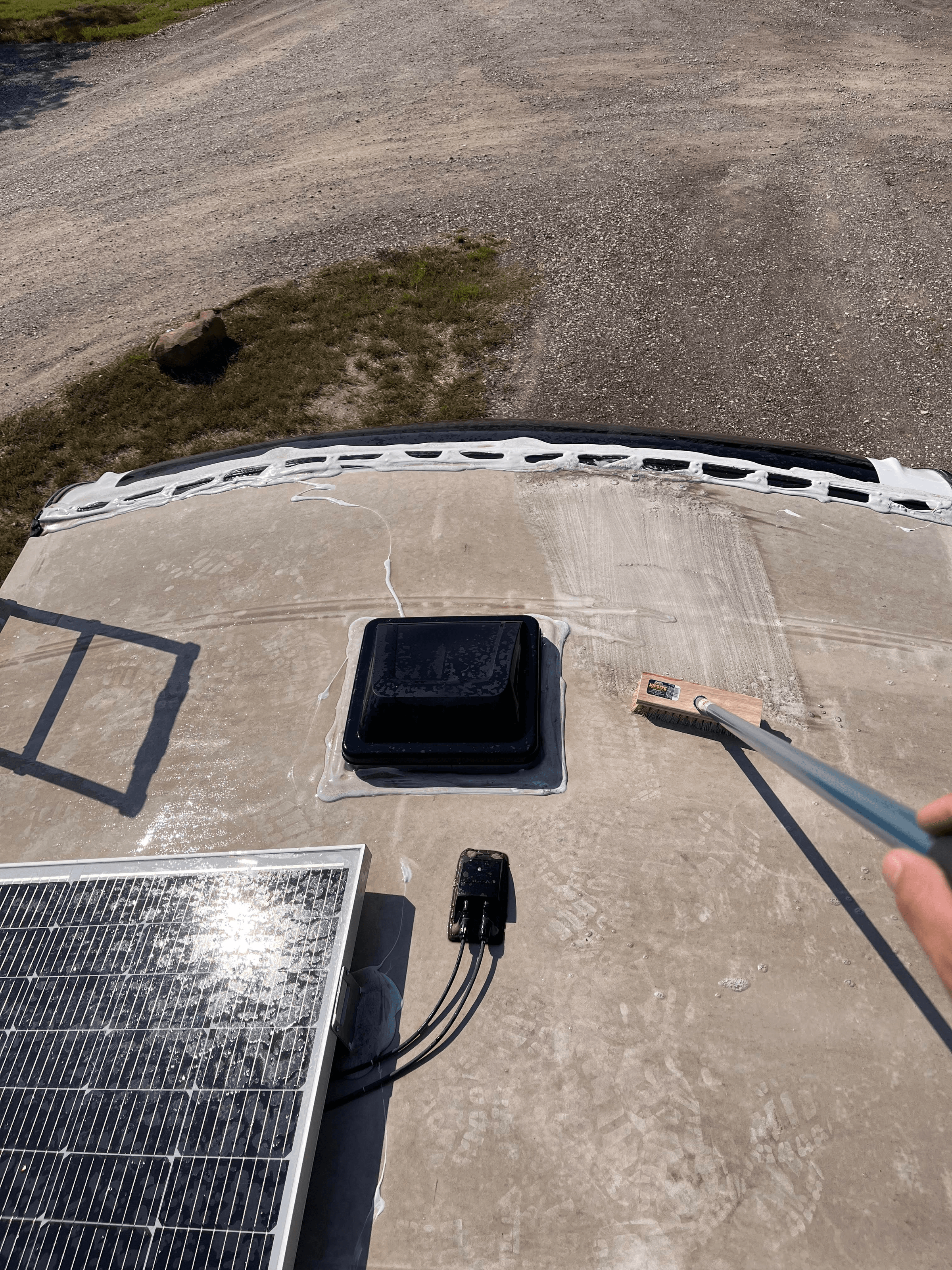 100% SILICONE ROOF COATING