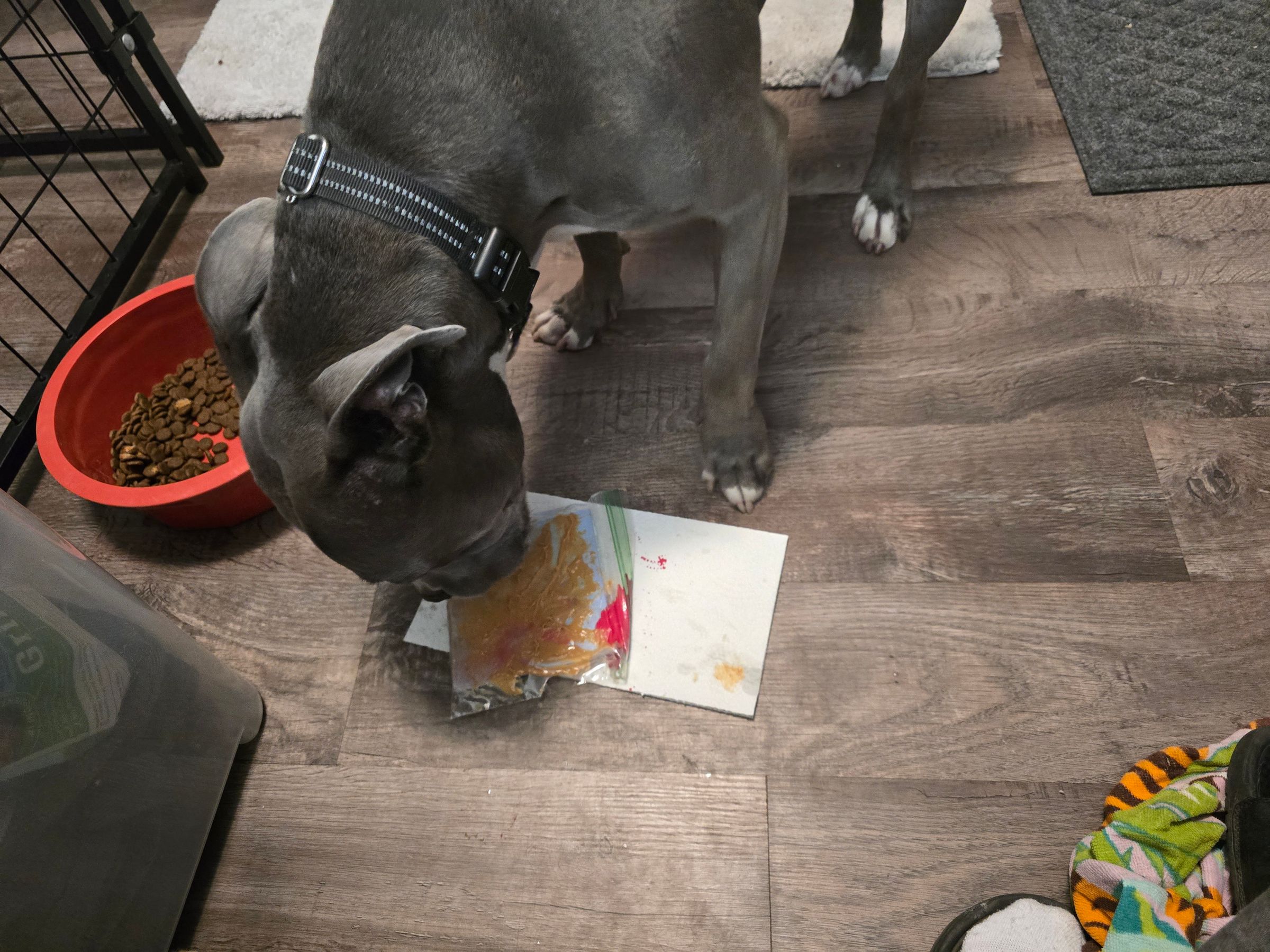 Joker doing his art project