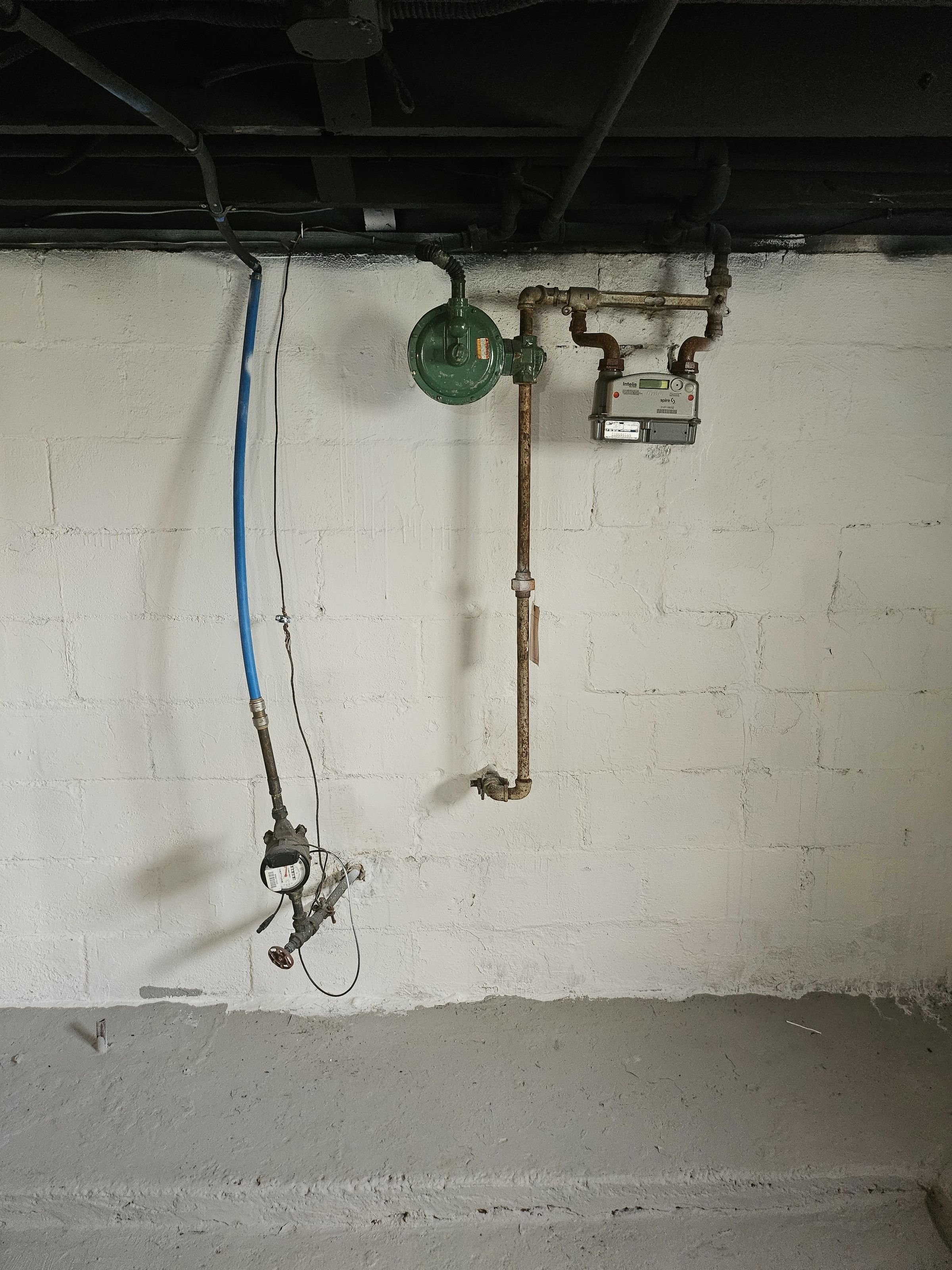 Gasline & Main Waterline