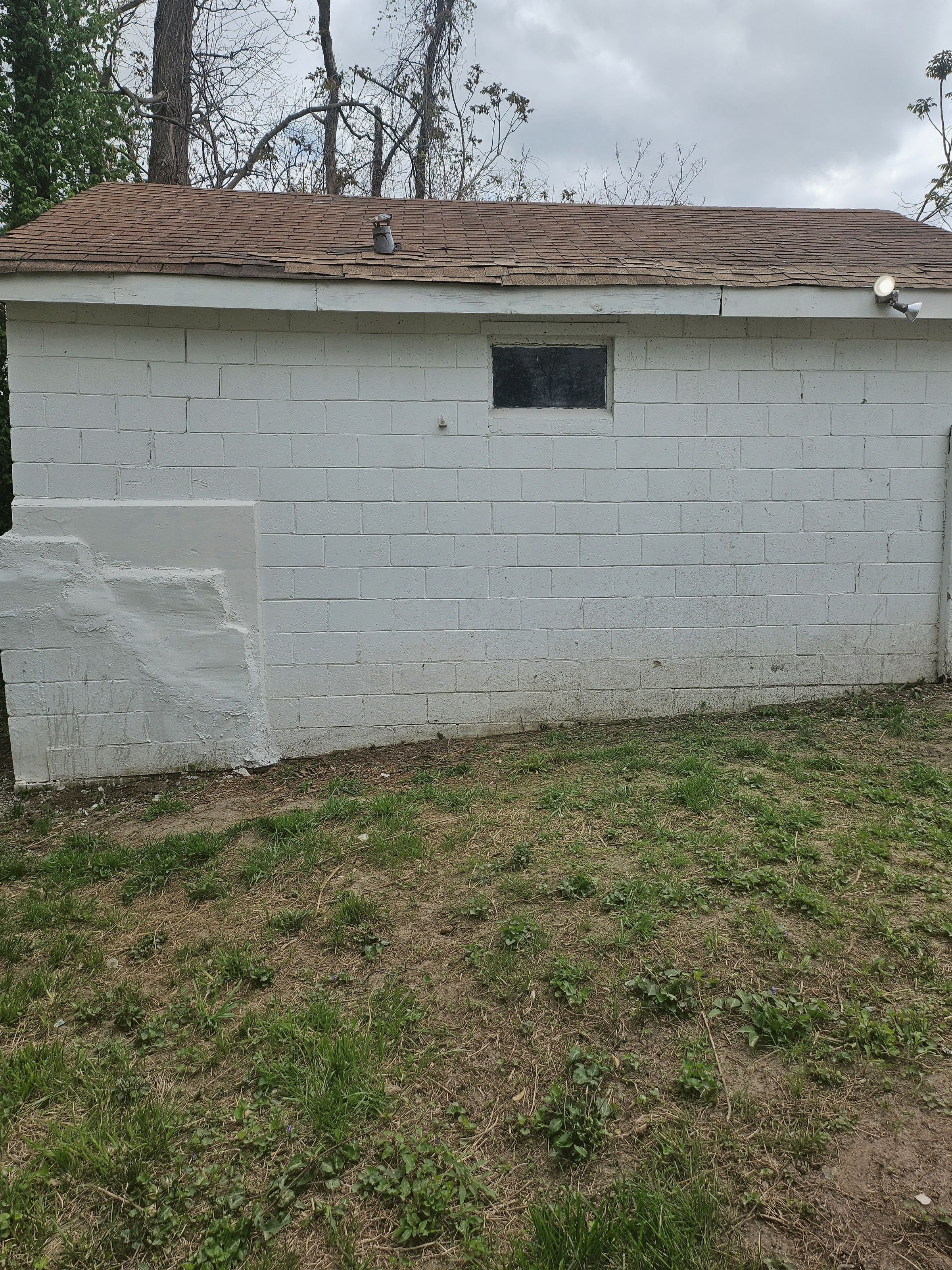 Side of Garage