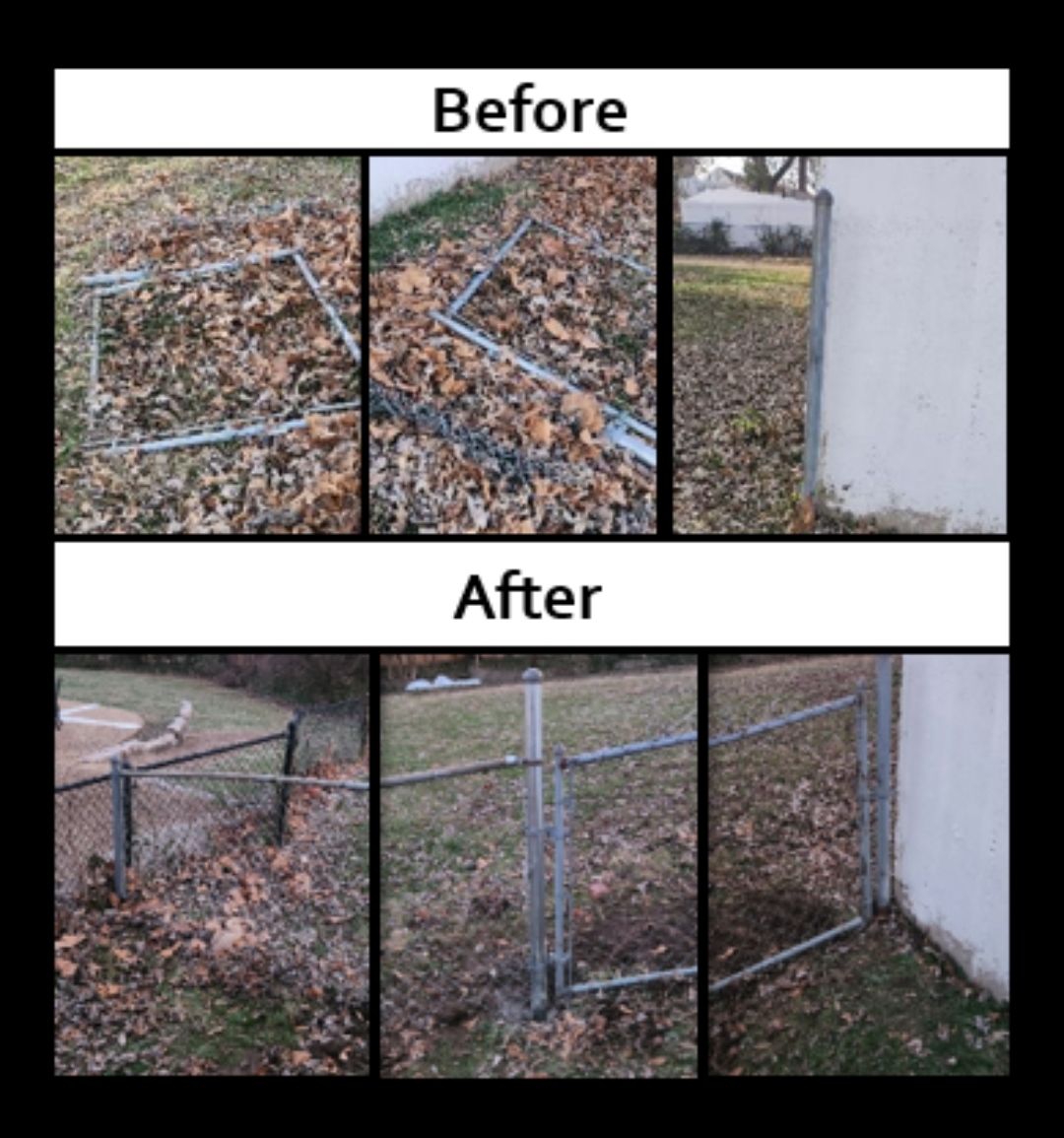 Installed Fence 
