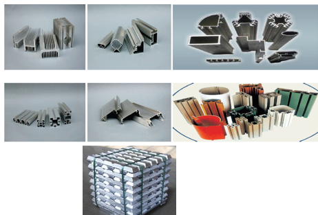Al profiles, Ingots etc