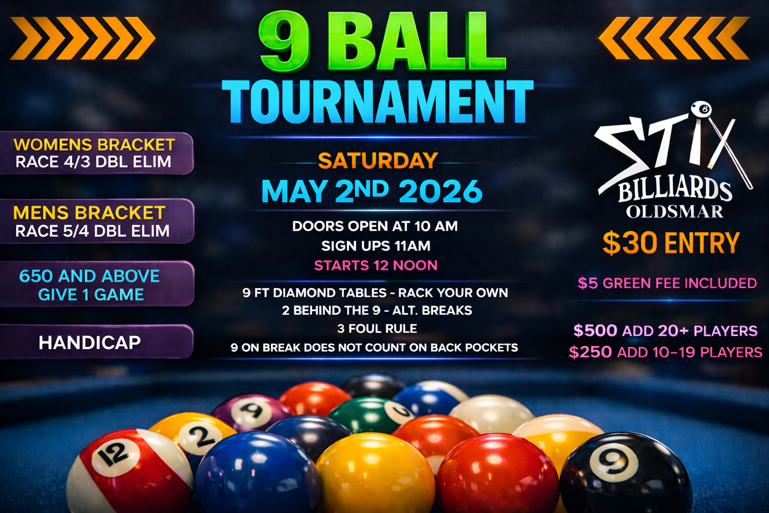 Stix Billards's image