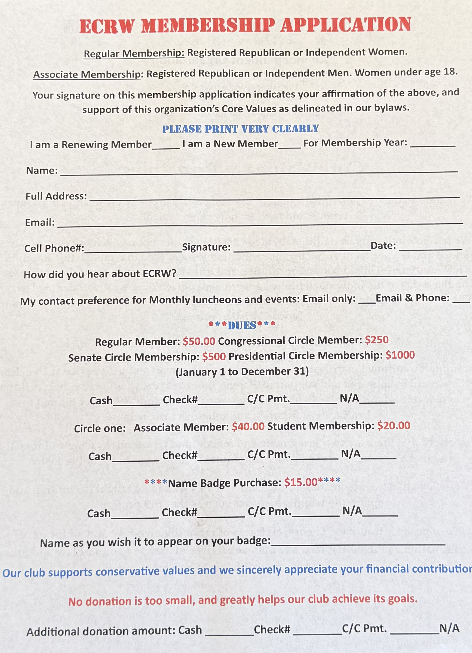 Eagle County Republican Women's image