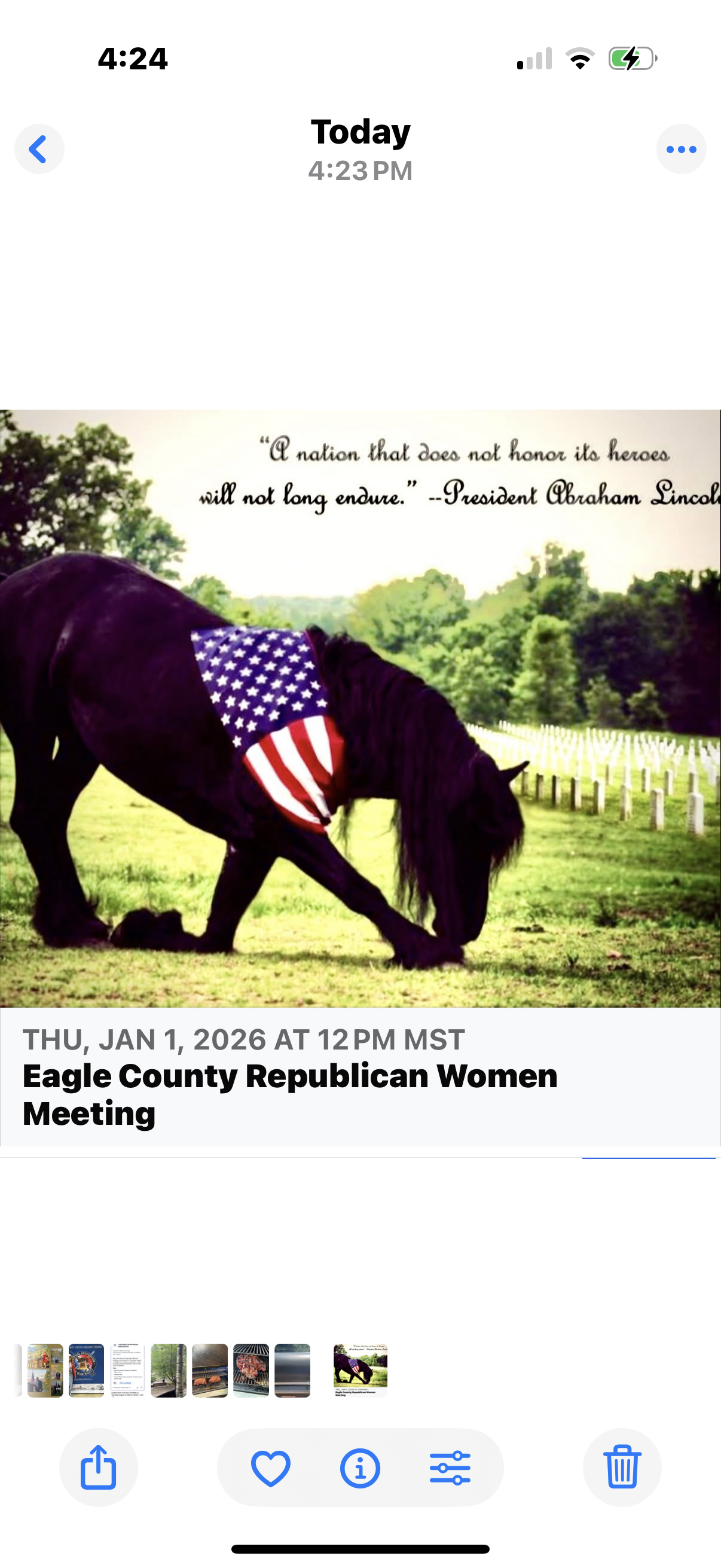 Eagle County Republican Women's image