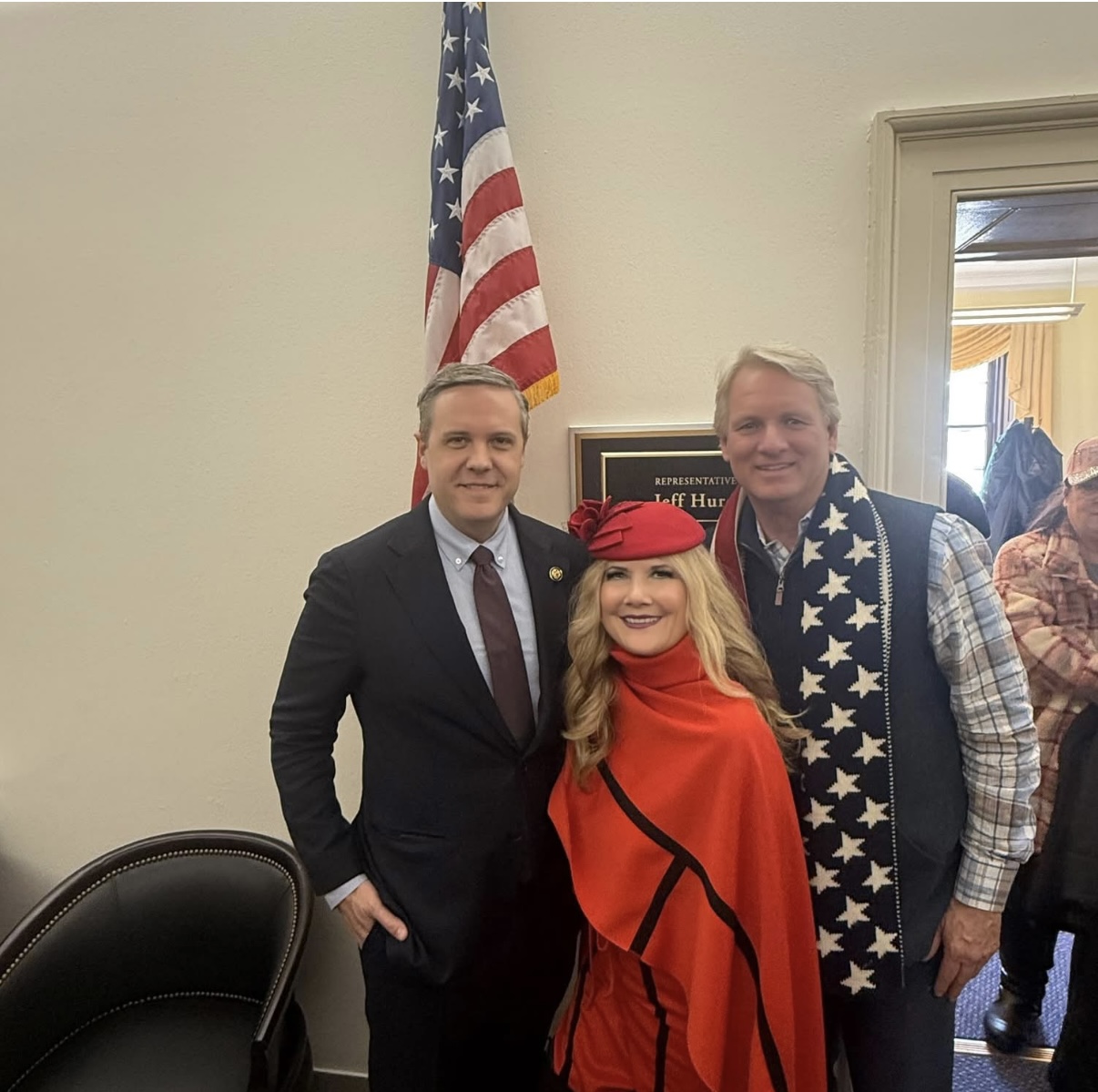 US Representative Jeff Hurd in Washington DC after the Inaguration. 