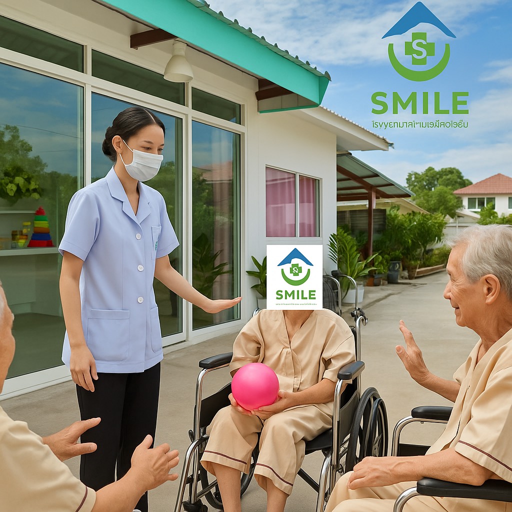 #กายภาพบำบัดเข้มข้น #ฝึกกลืน #ฝึกพูด #ฝึกเดิน #ฝึกขึ้นลงบันได #ฝึกเข้าห้องน้ำ #ฝึกขึ้นรถ #ฝึกใช้ชีวิตประจำวัน