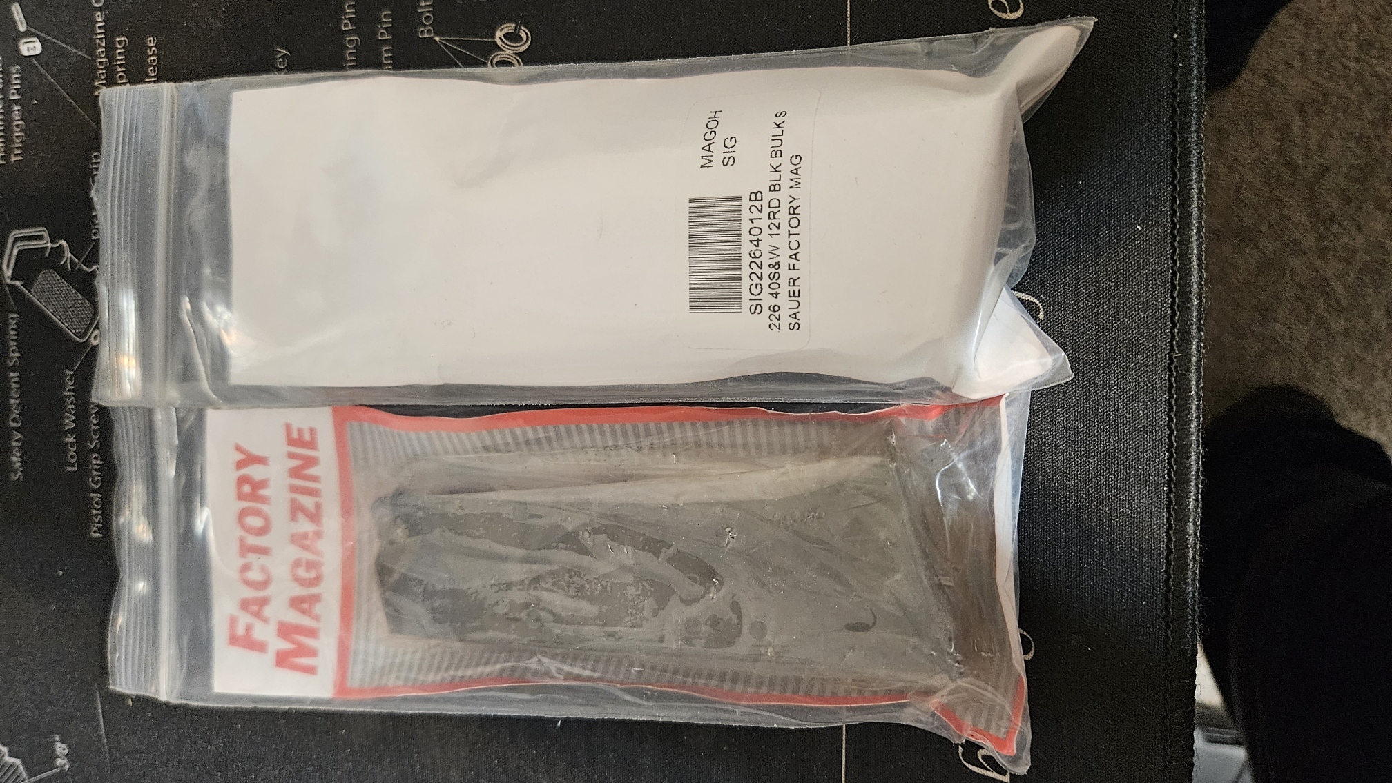 Sig 226 .40 cal. 12 rd. Magazine. $10 each. 2 Available