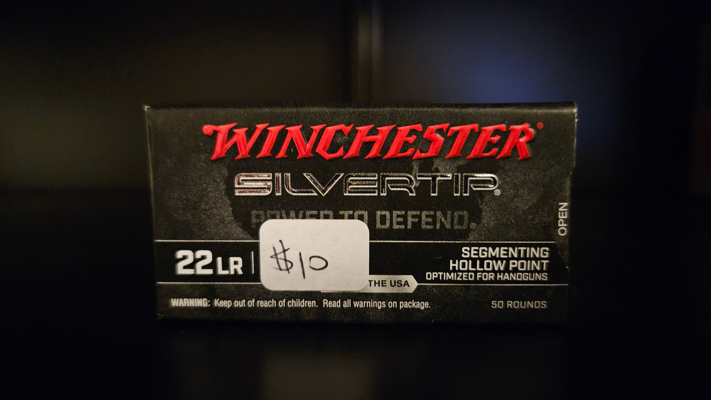 Winchester Silvertip Defense Ammo $10