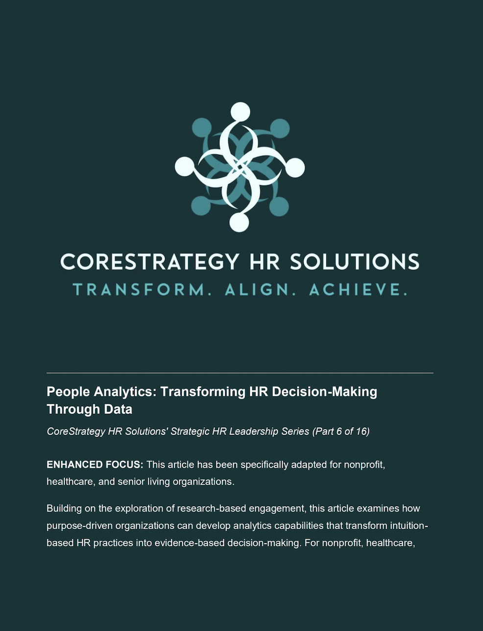 People Analytics