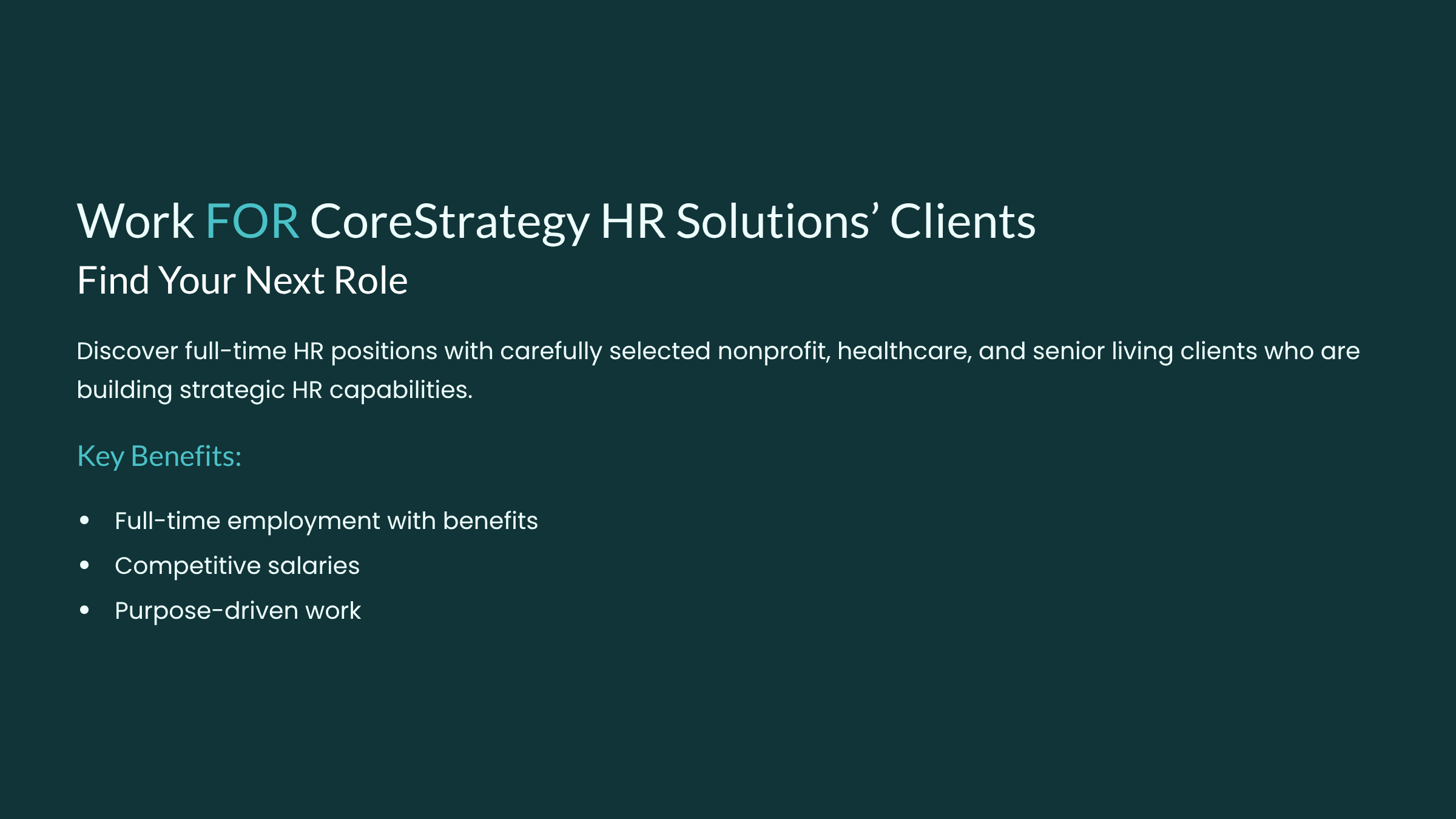 CoreStrategy HR Solutions's image