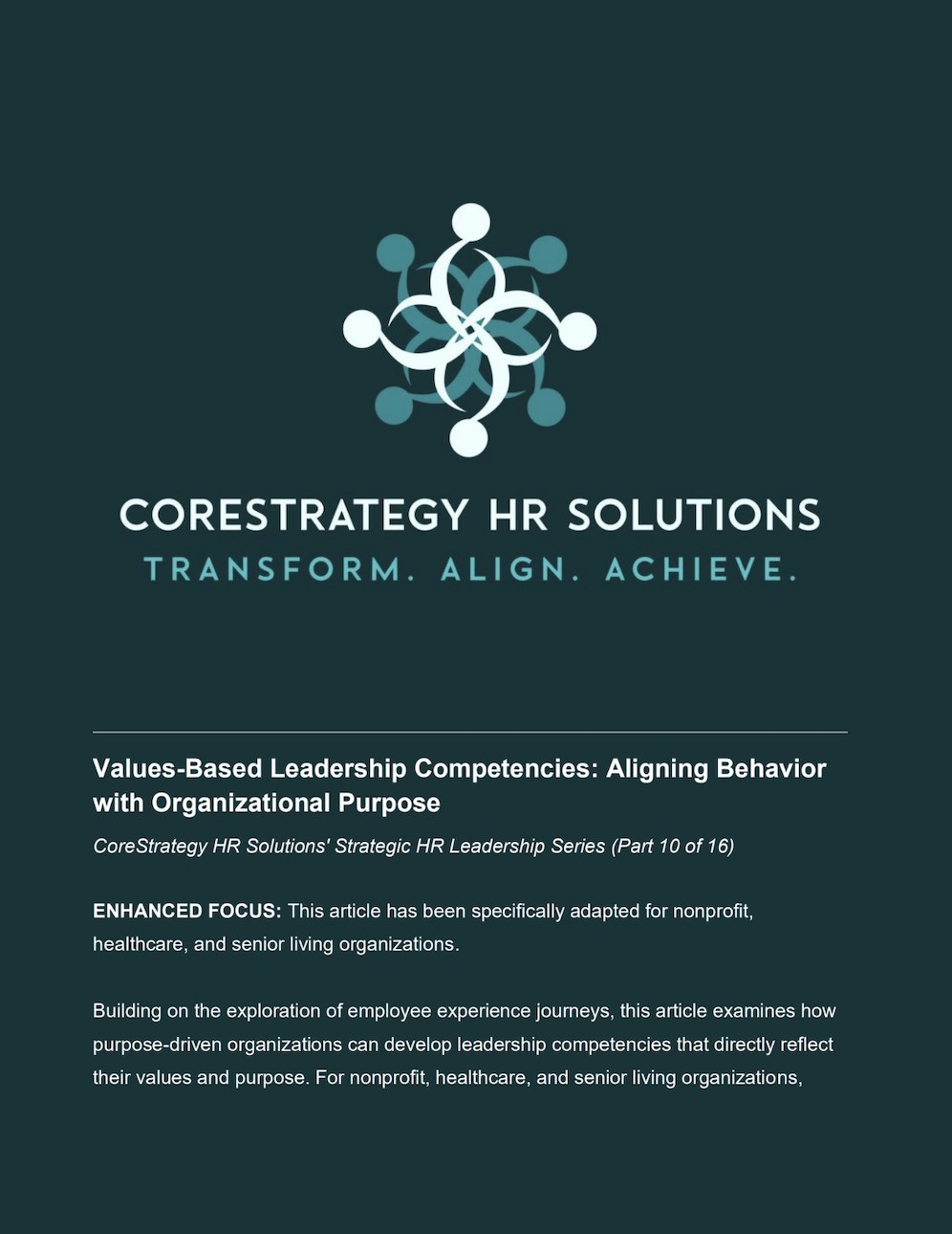 Leadership Competencies