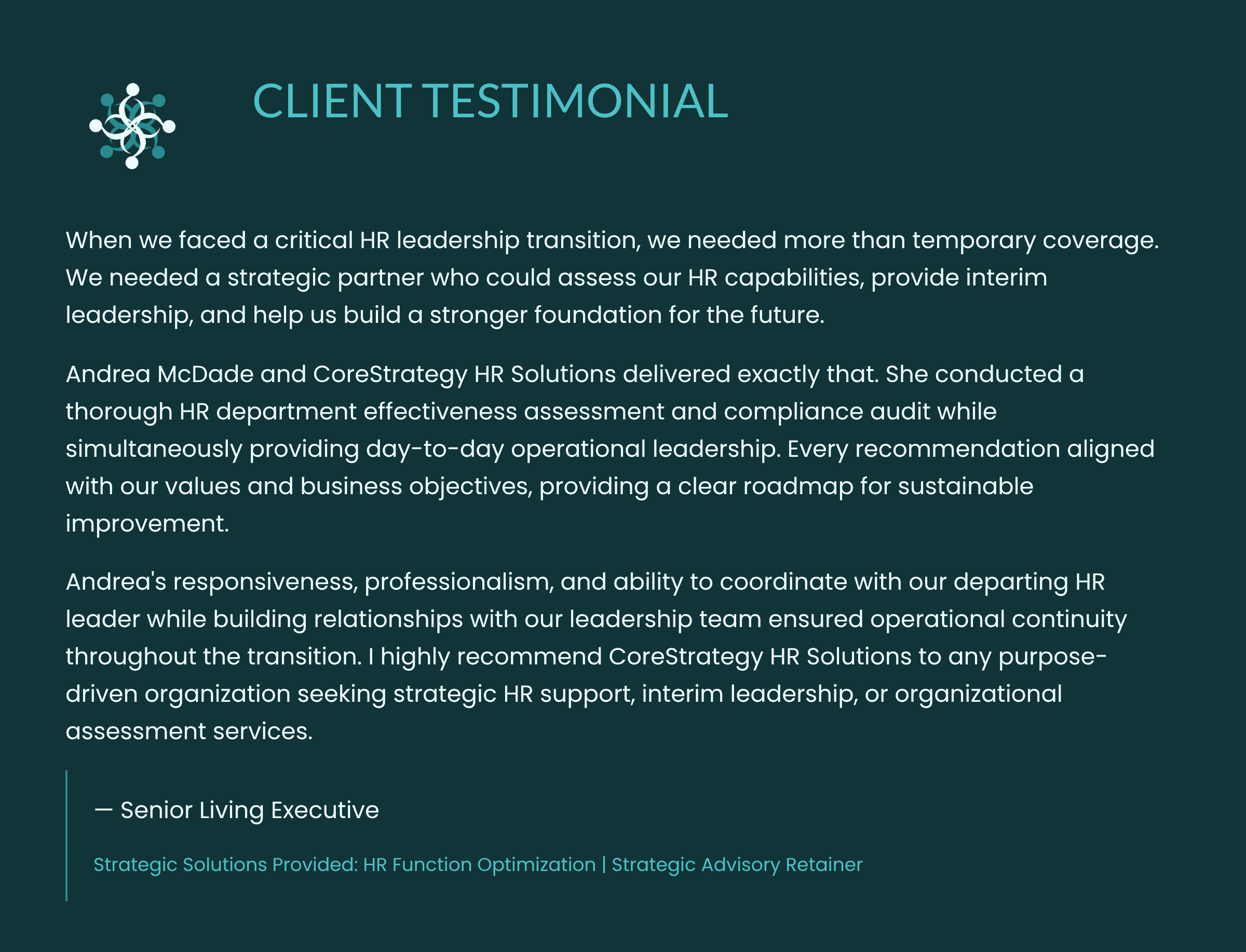 CoreStrategy HR Solutions's image