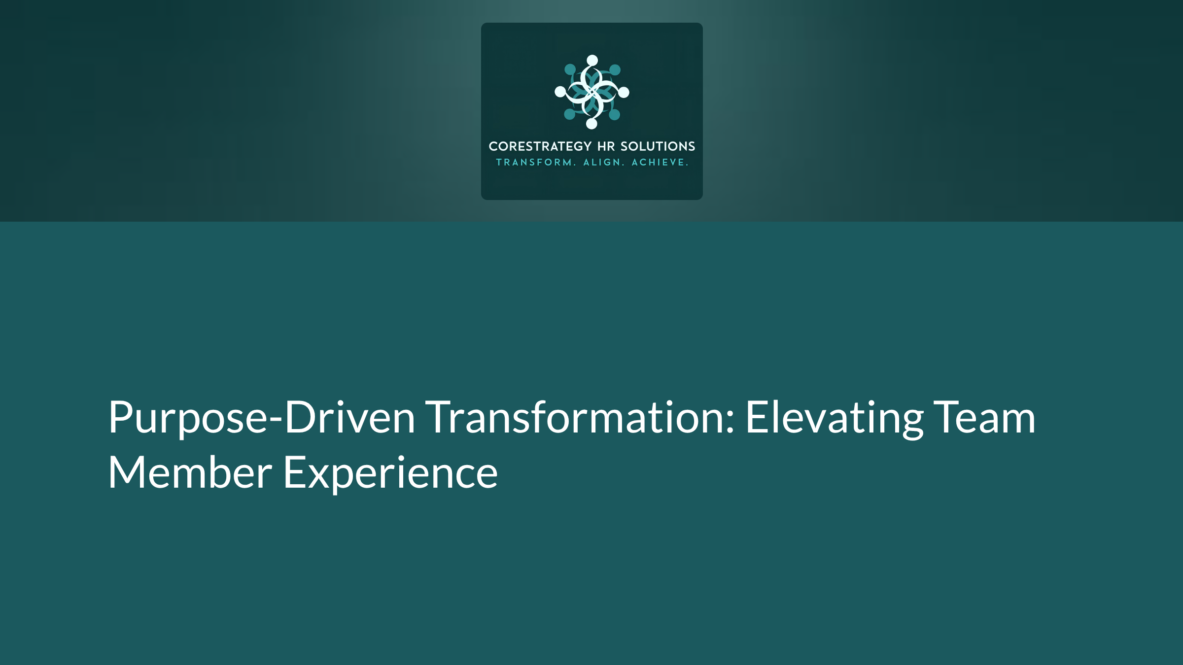 SENIOR LIVING ORGANIZATIONS