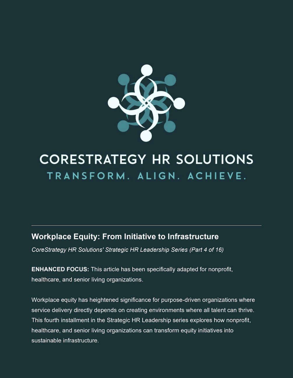 Workplace Equity
