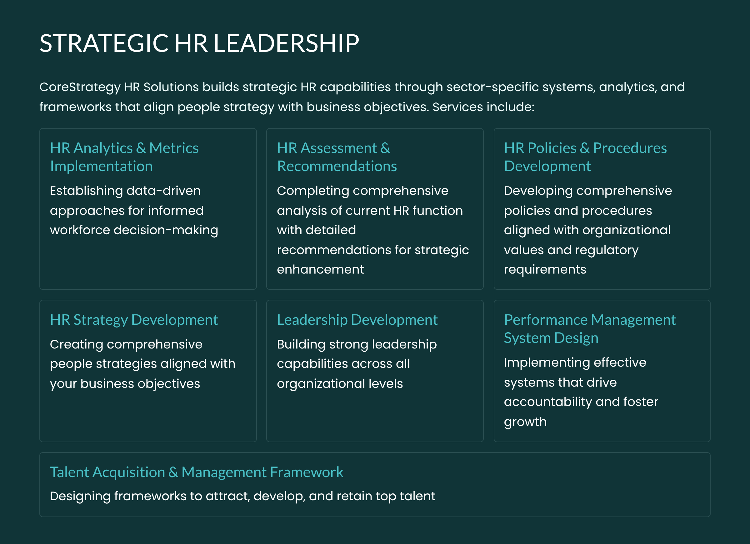CoreStrategy HR Solutions's image