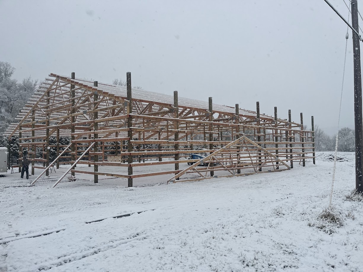 cold day but still progressing