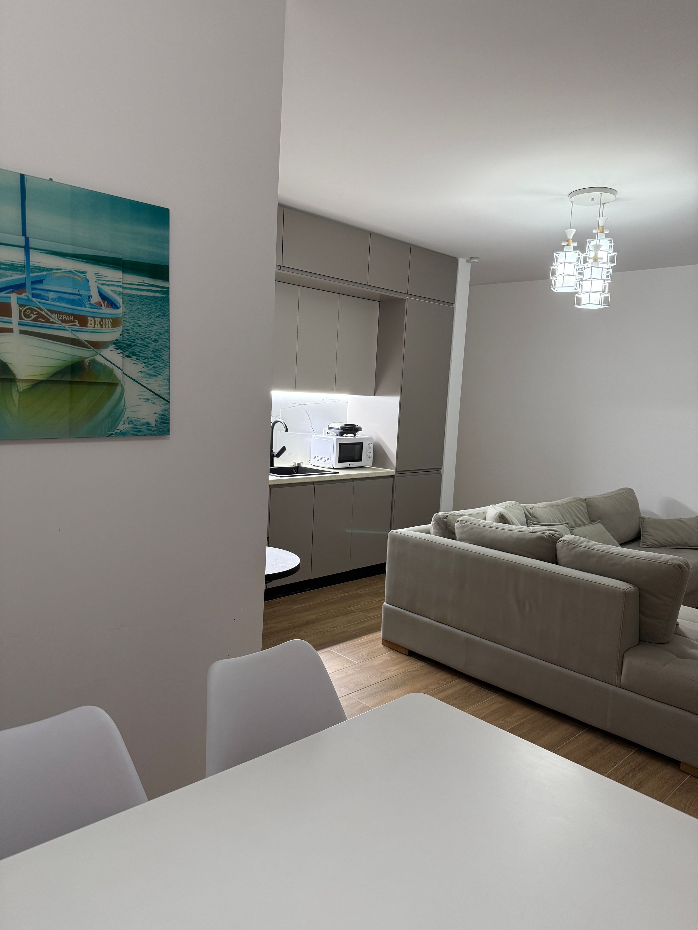 Kitchen view from dining room