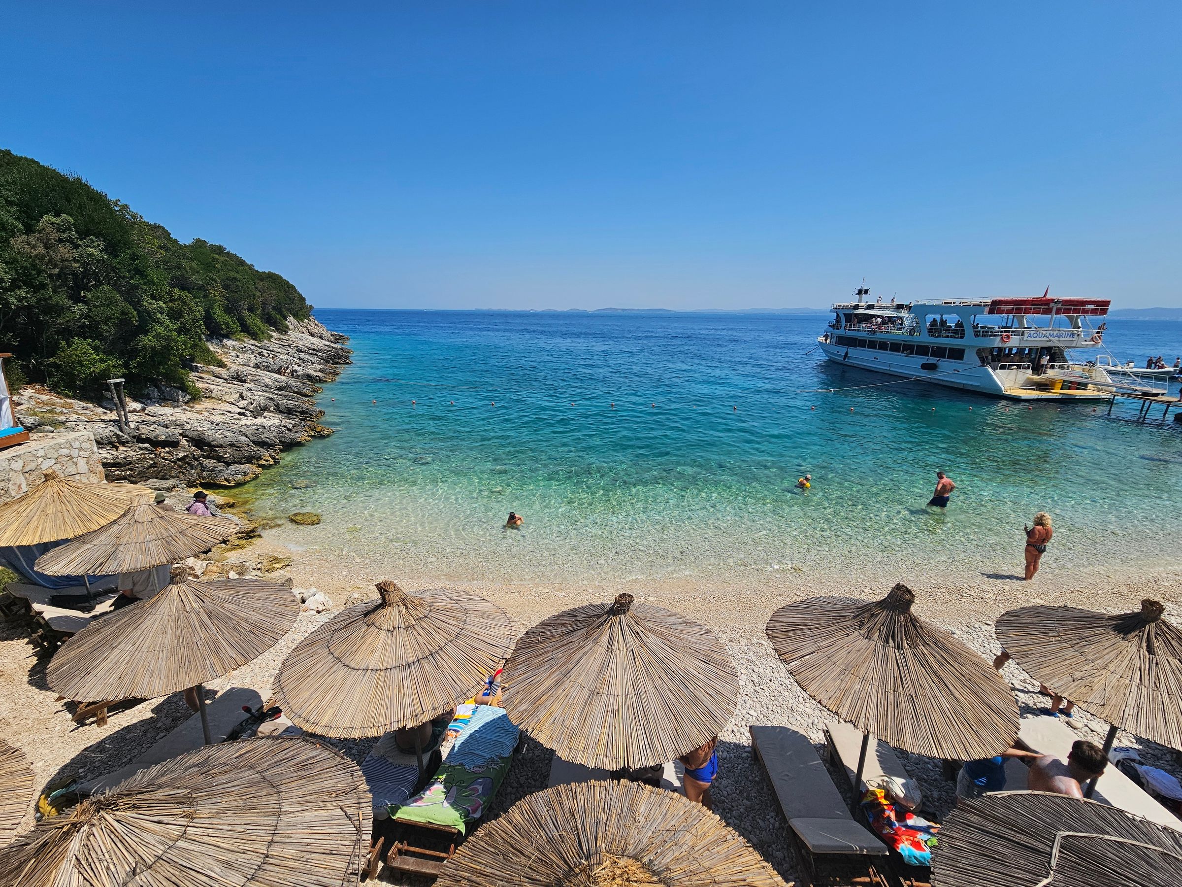 Karaburun cape secret beach