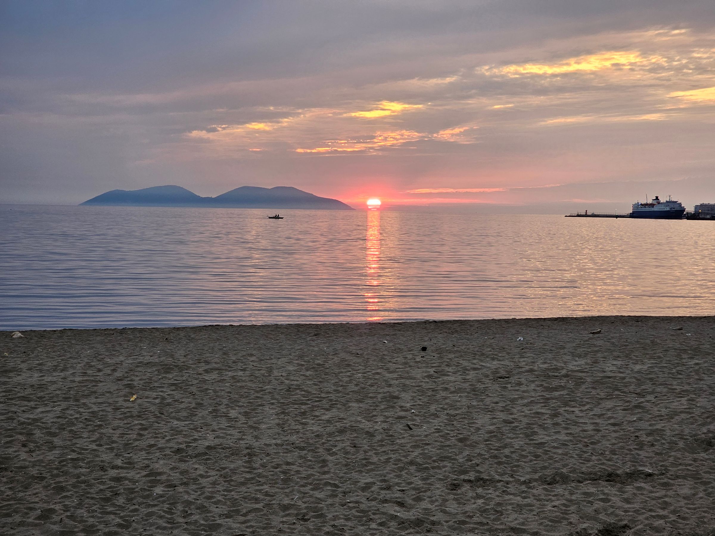 Another sunset in front of apt