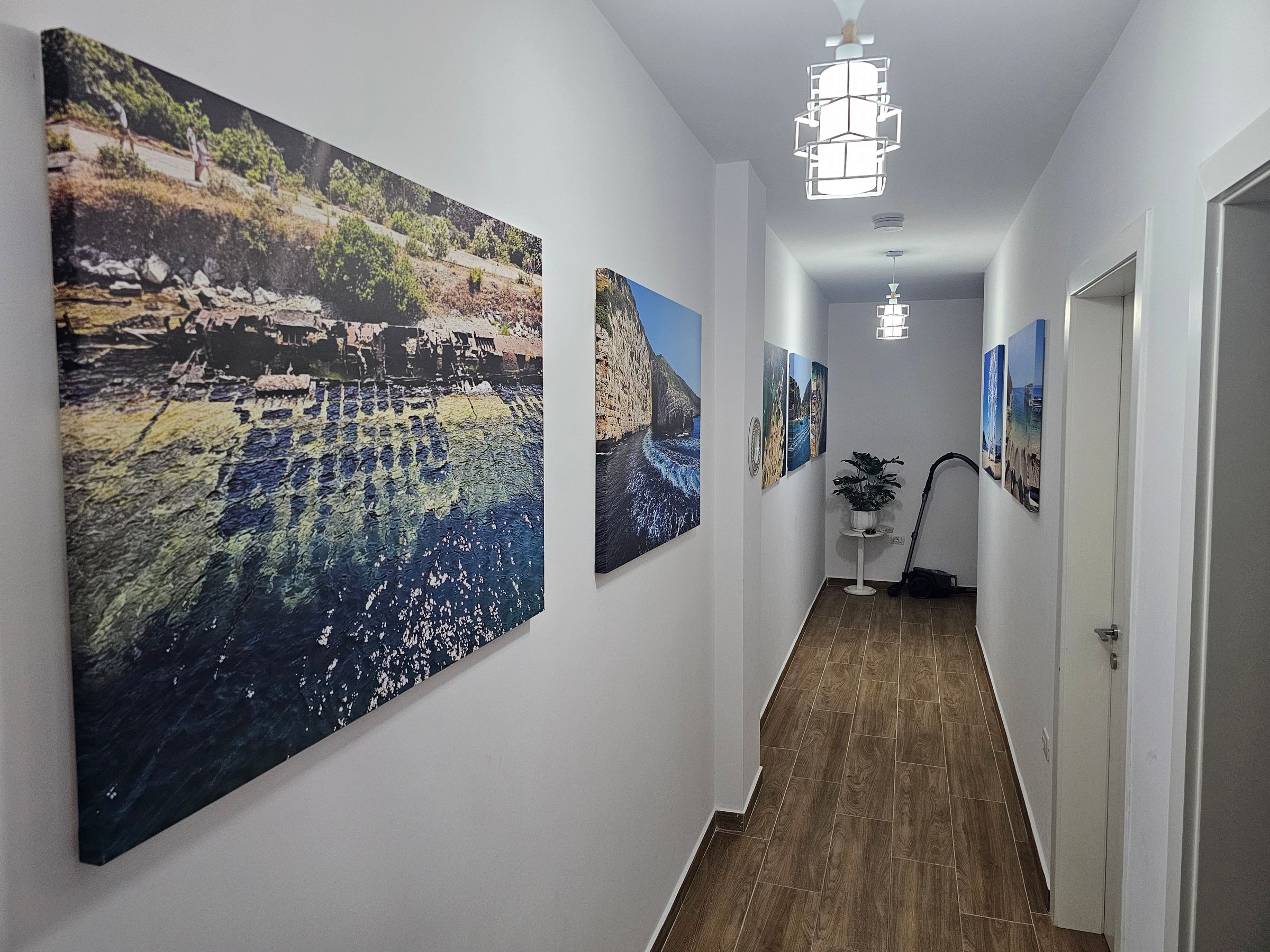 Hallway photo art gallery