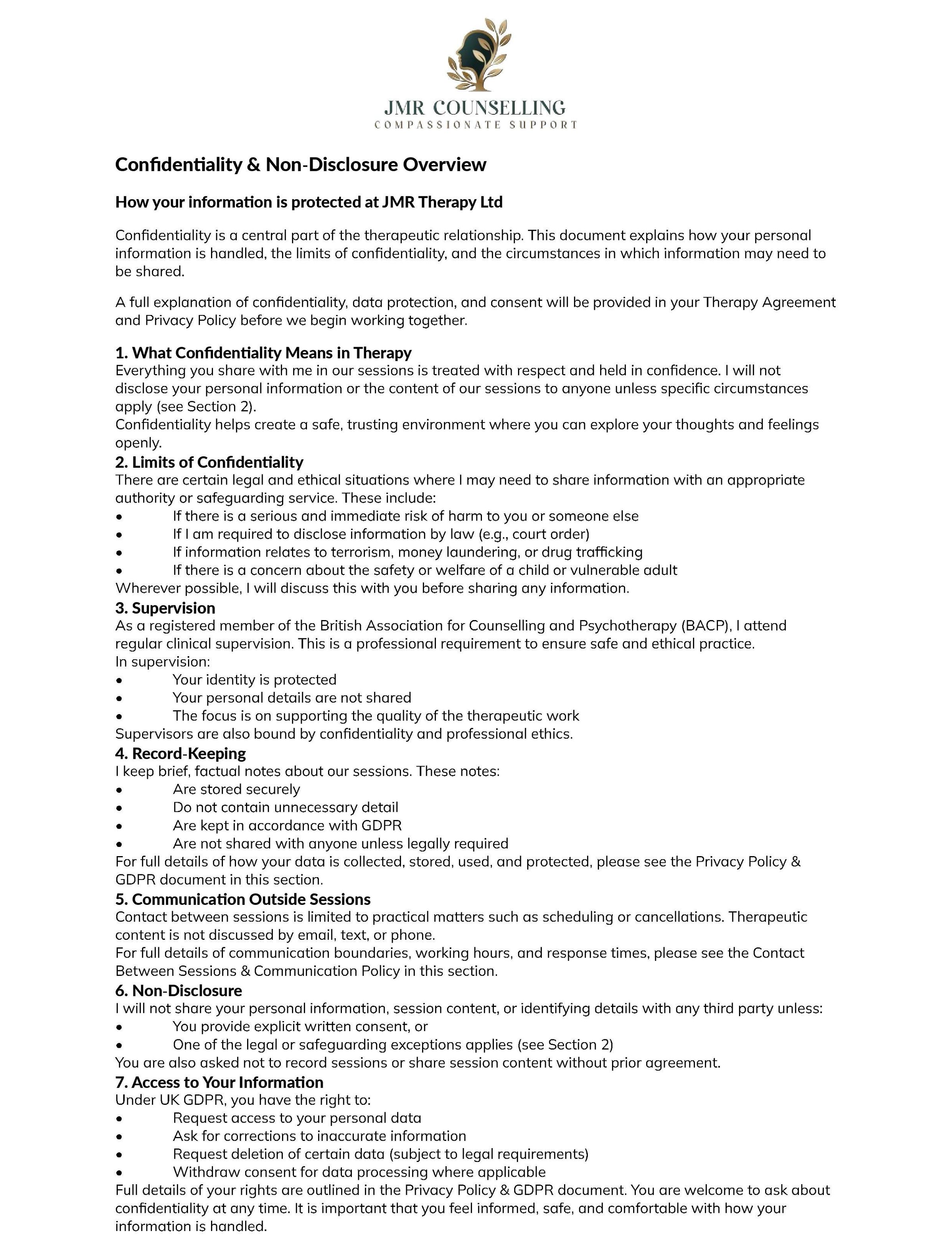 JMR Counselling 's image